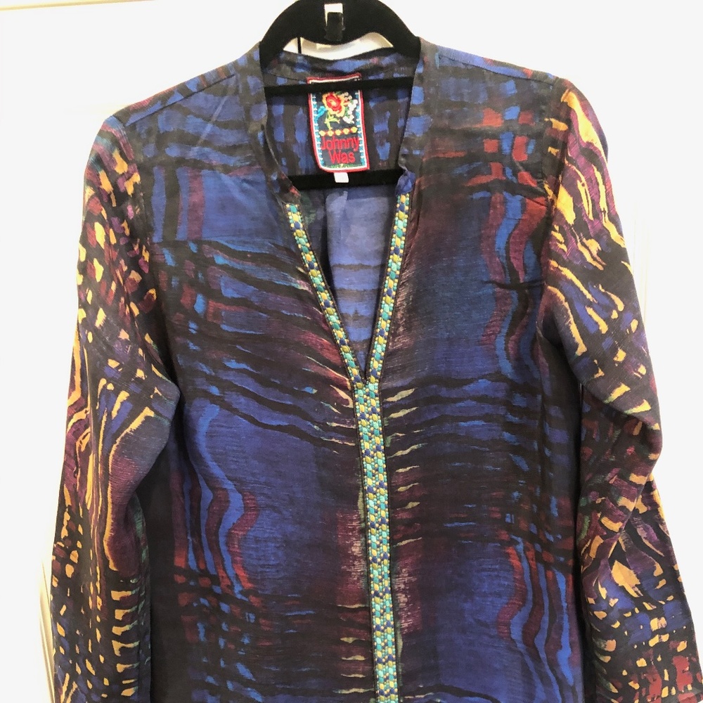 Johnny Was Womens Tunic.